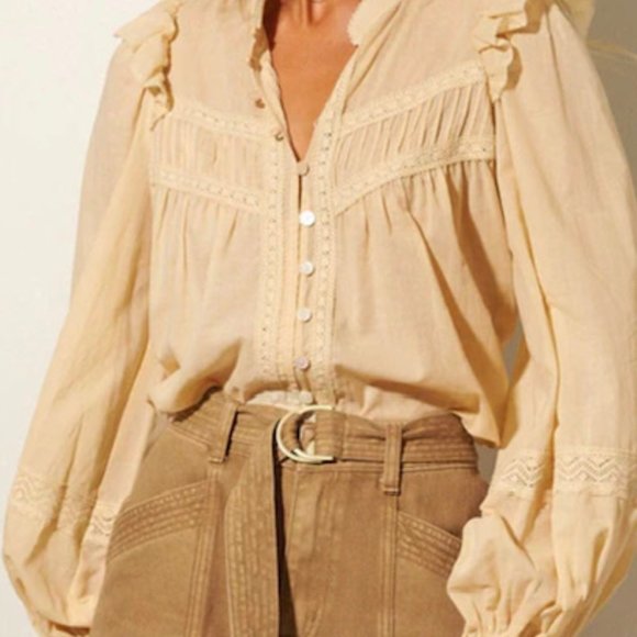 Isabella Honey Blouse - Picture 1 of 3